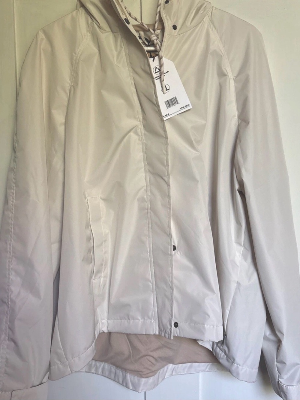 Avalanche Light‎ Beige Hooded Ski Jacket
